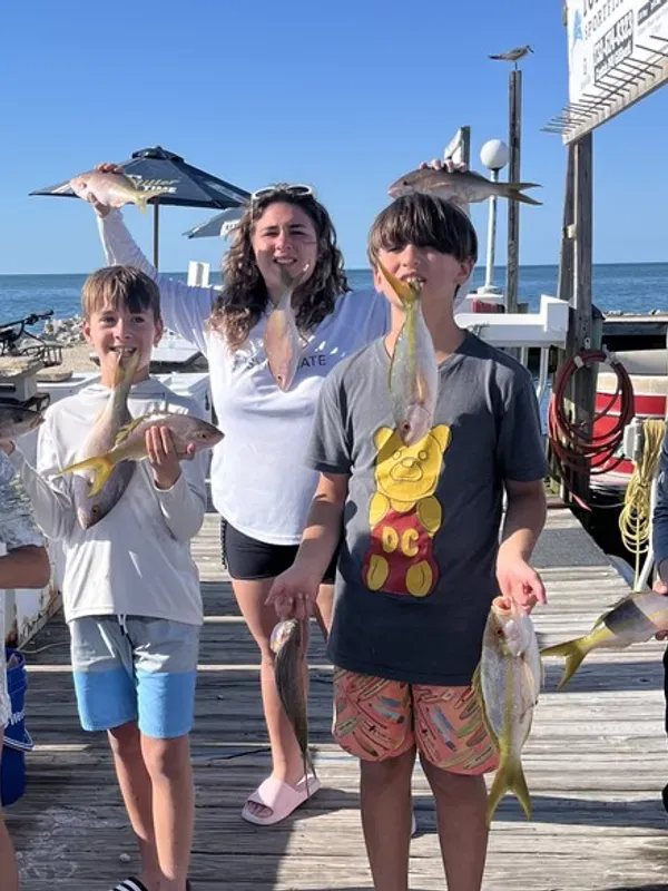 Always a blast with a boat load of kids!